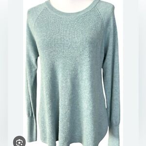 CAbi 5133 Blue Sky Swing Sweater XL EUC